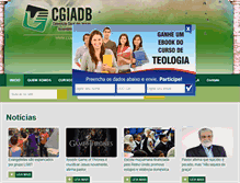 Tablet Screenshot of cgiadb.com.br